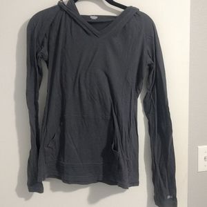 Women's hooded long sleeve